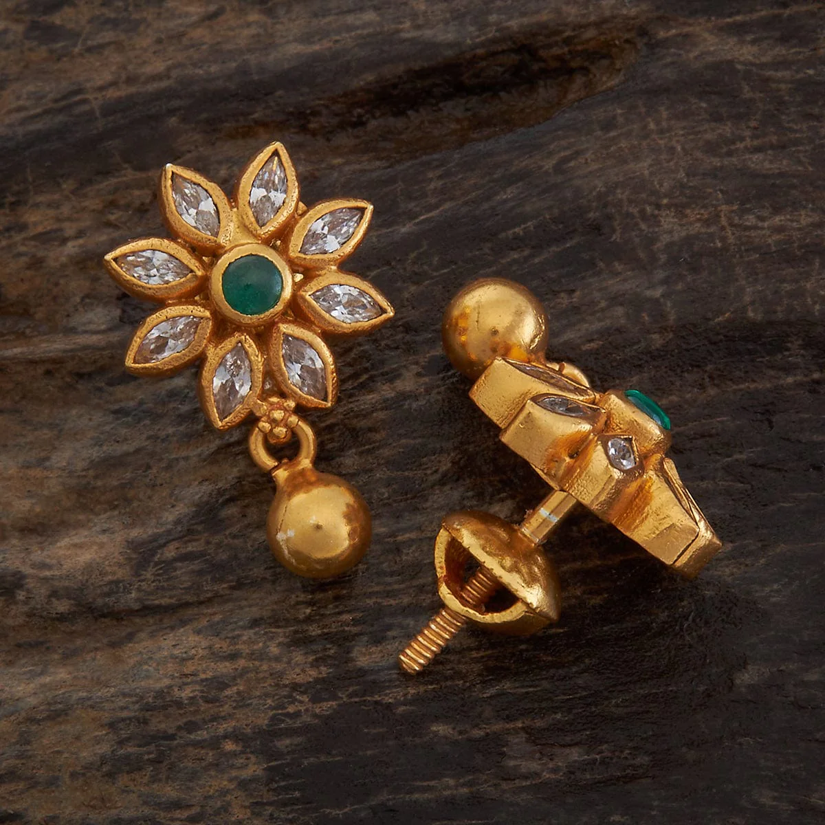 Silver Temple Earring 155172 - Image 9