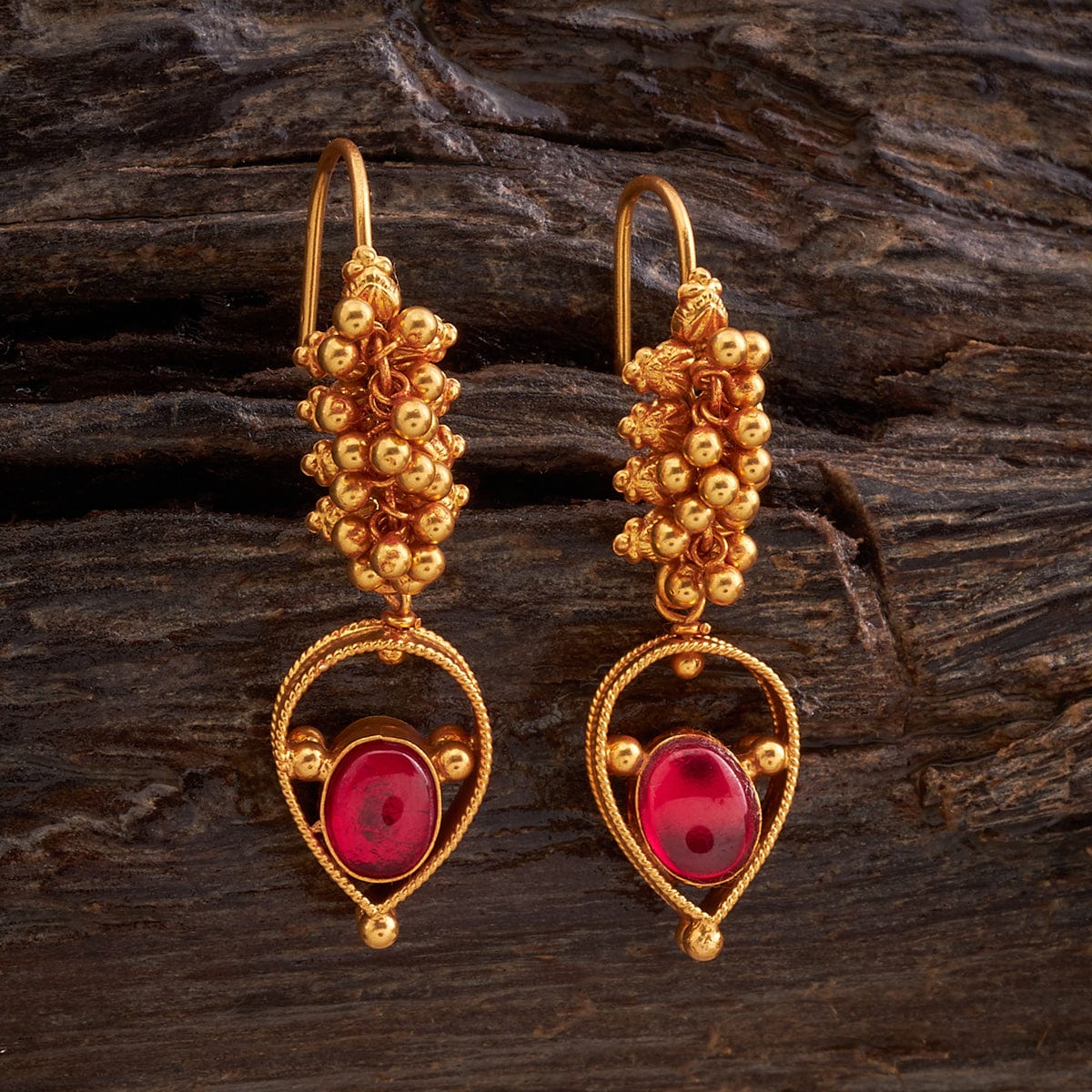 Silver Temple Earring 156554 - Image 3