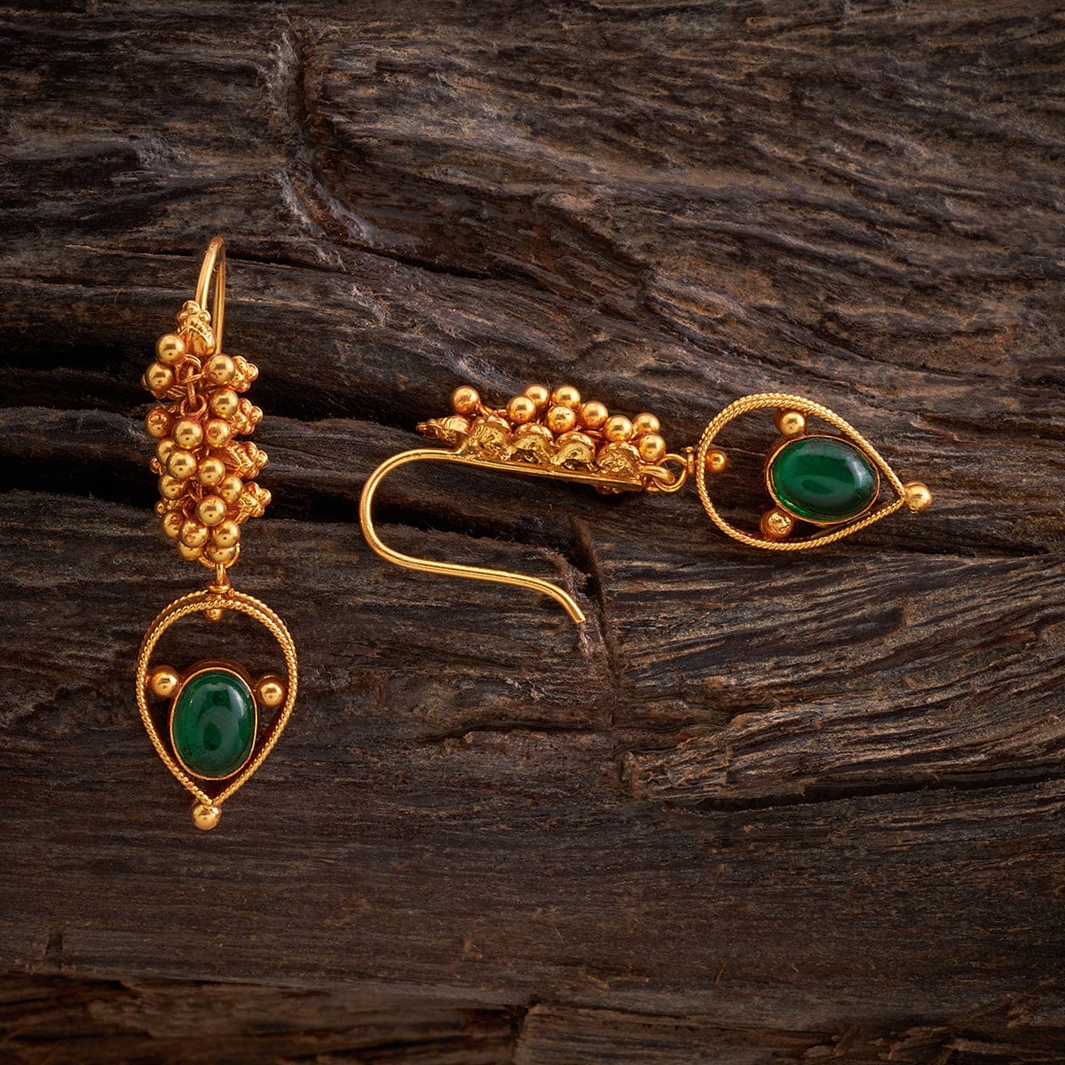 Silver Temple Earring 156554 - Image 4