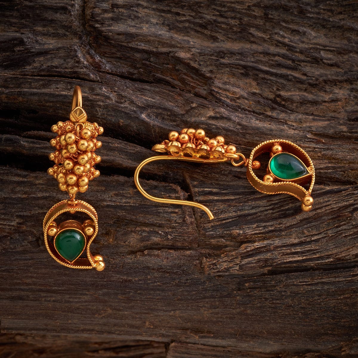 Silver Temple Earring 156556 - Image 3