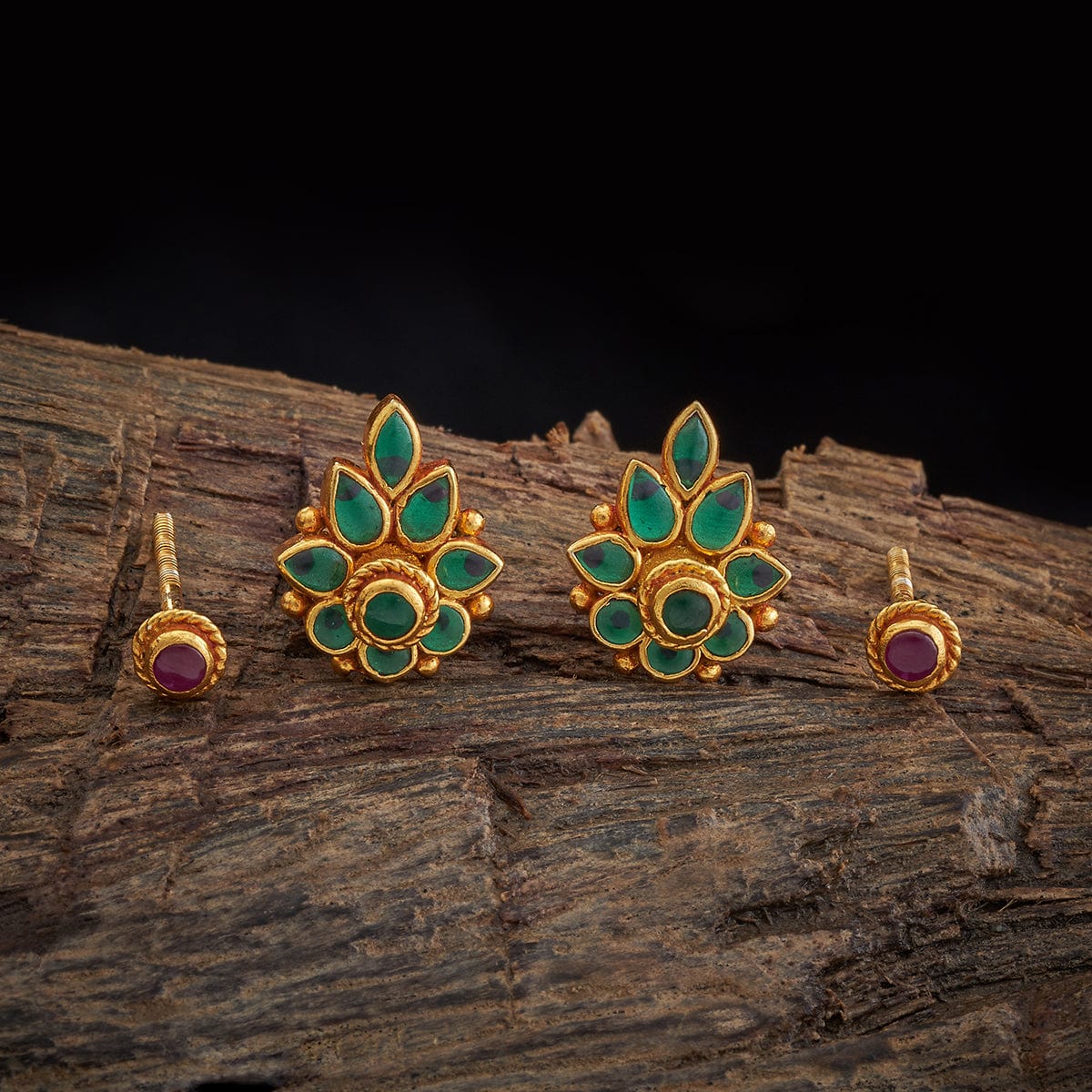 Silver Temple Earring 156745 - Image 5