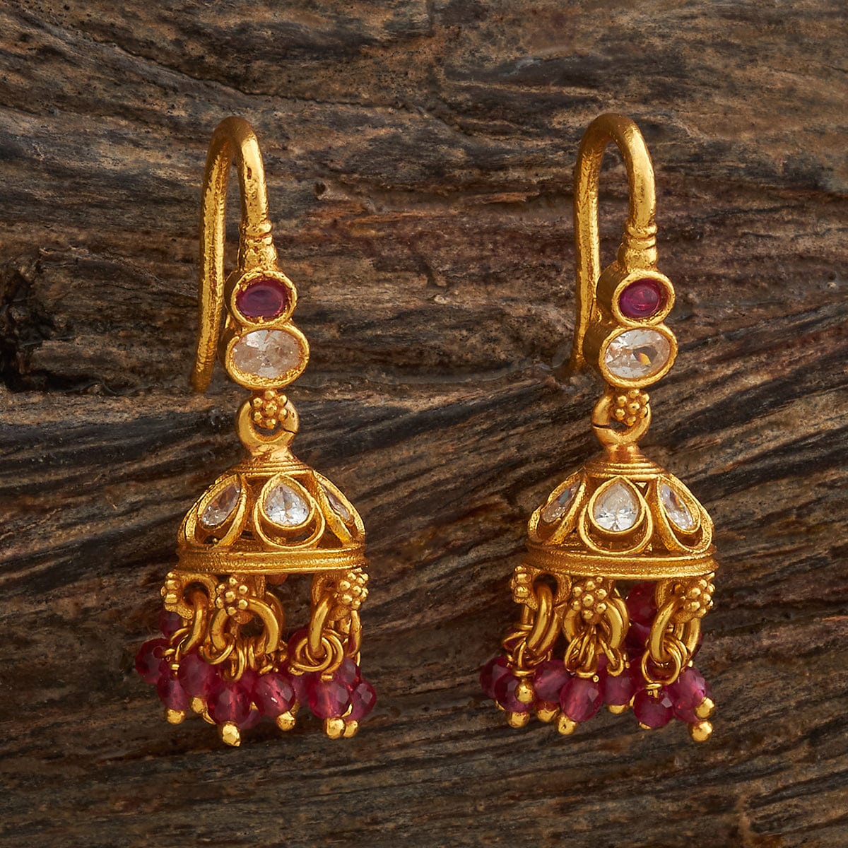 Silver Temple Earring 160587 - Image 4