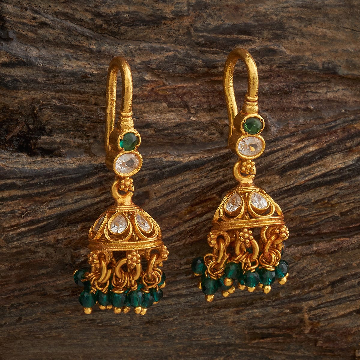 Silver Temple Earring 160587 - Image 5