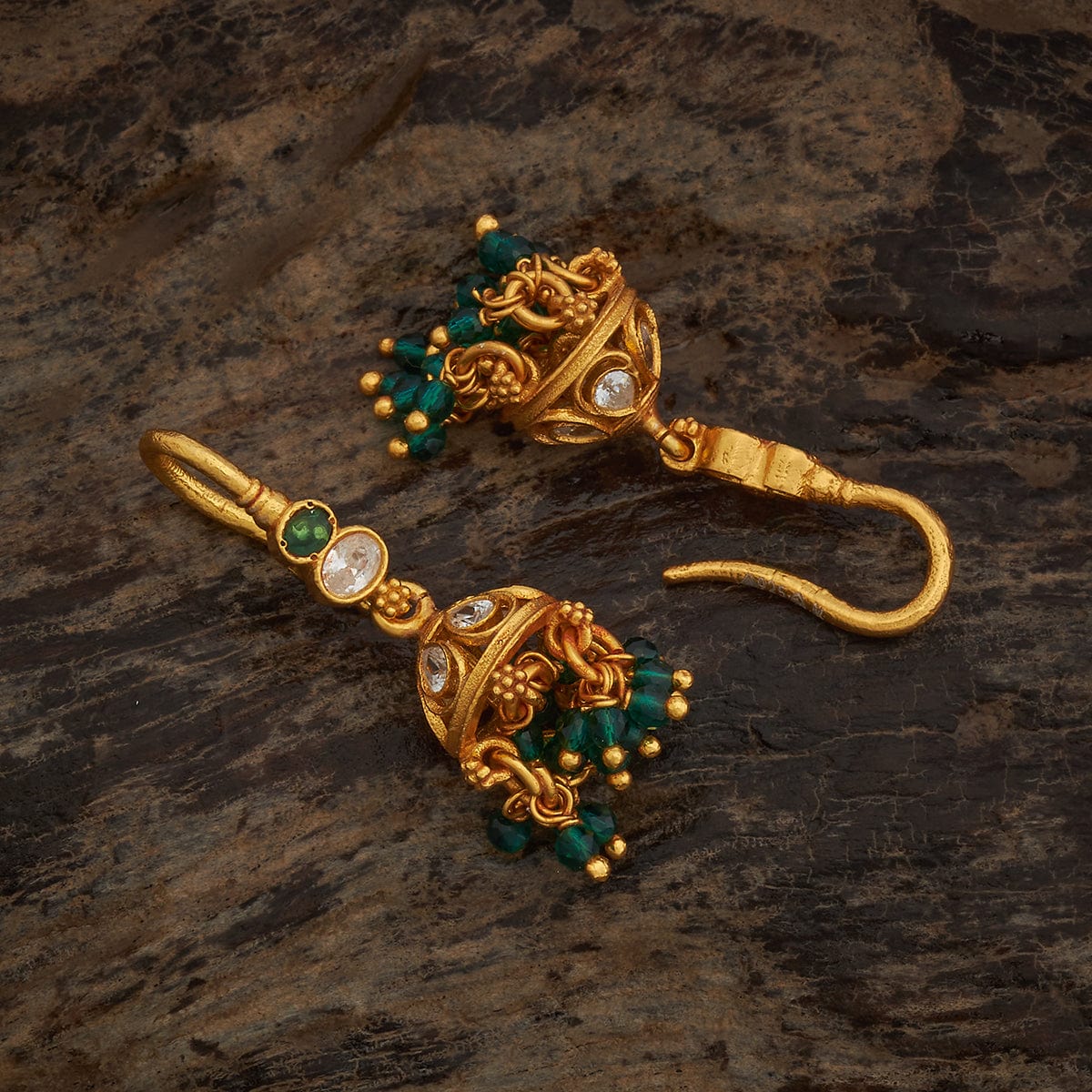 Silver Temple Earring 160587 - Image 6