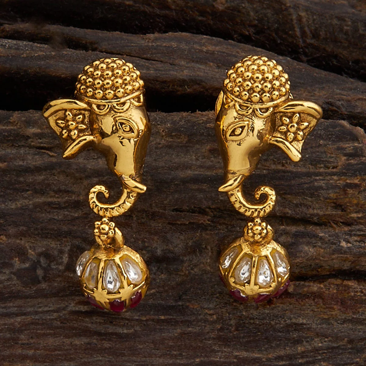 Silver Temple Earring 160633 - Image 5