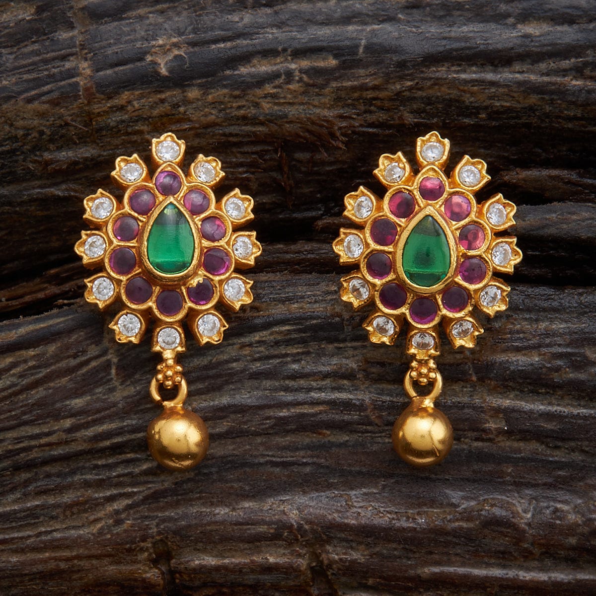 Silver Temple Earring 161581 - Image 5