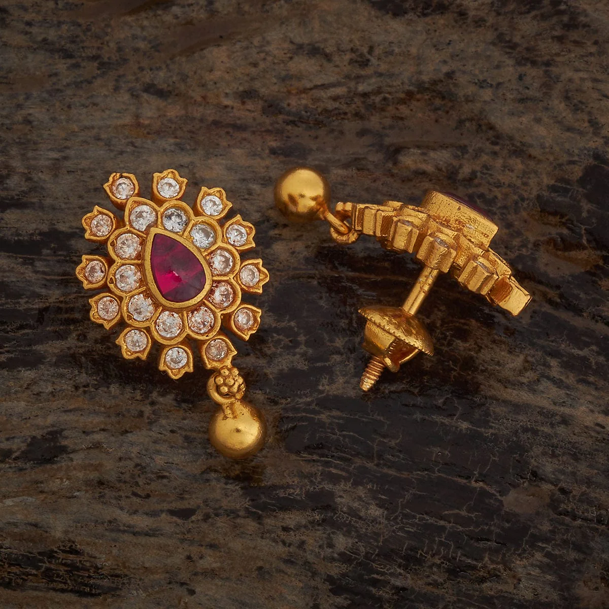 Silver Temple Earring 161581 - Image 7