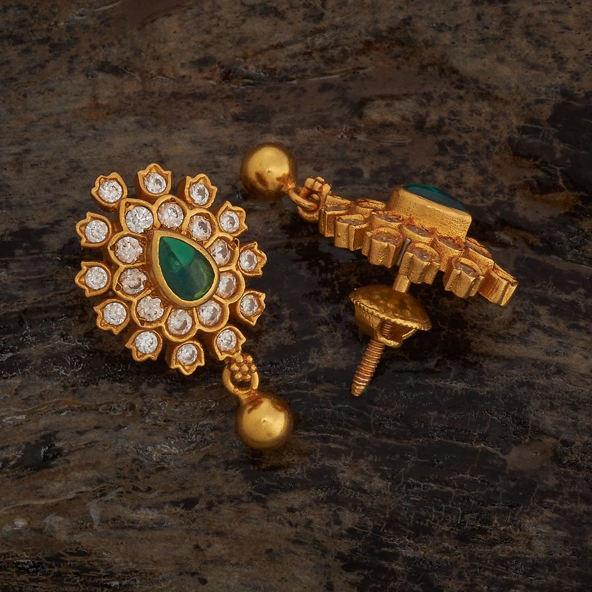 Silver Temple Earring 161581 - Image 9