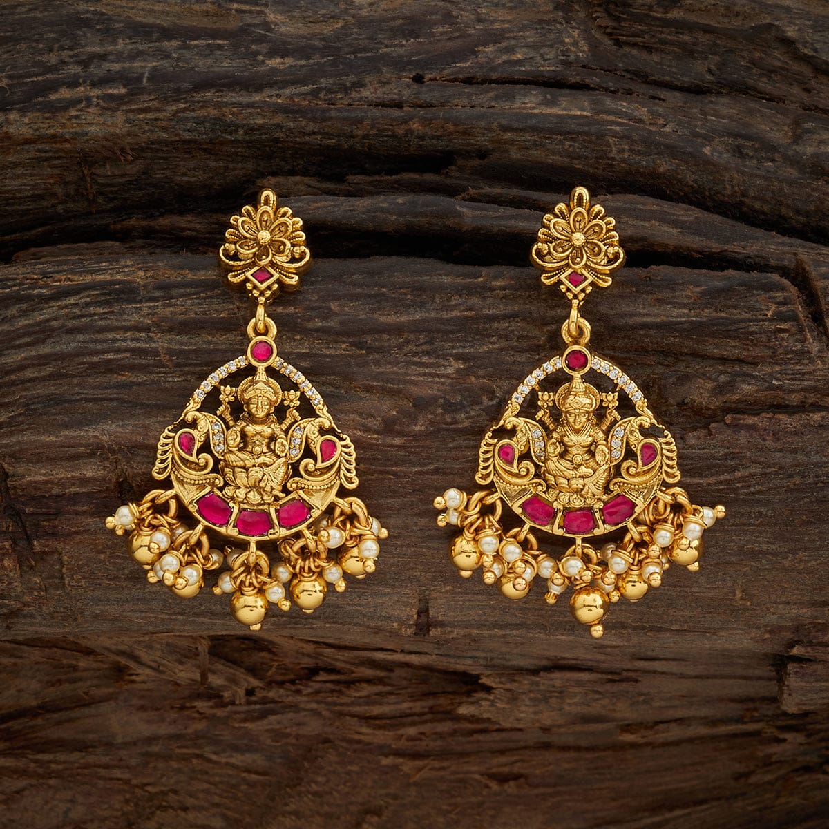 Silver Temple Earring 161752 - Image 4