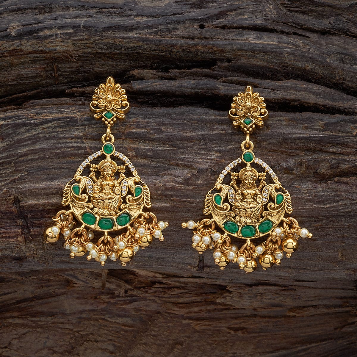 Silver Temple Earring 161752 - Image 5
