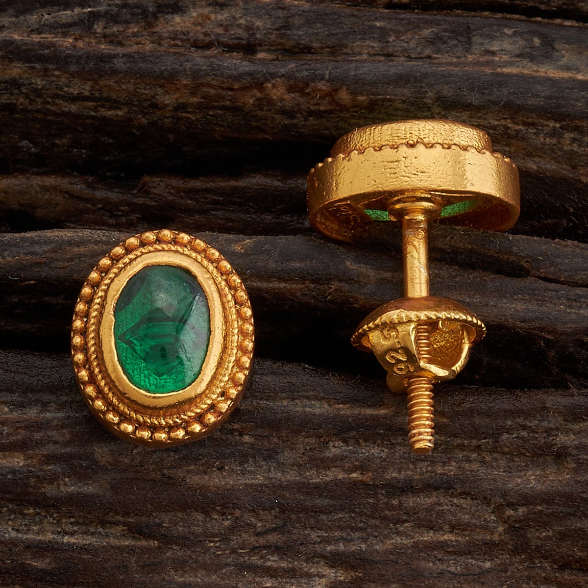 Silver Temple Earring 162785 - Image 2