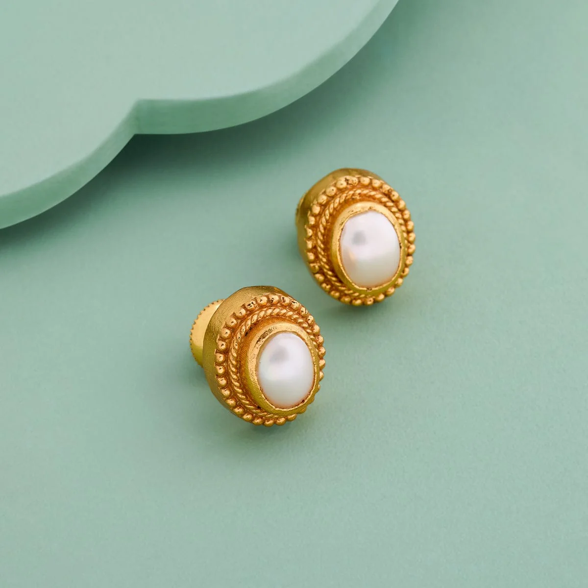 Silver Temple Earring 162785 - Image 6