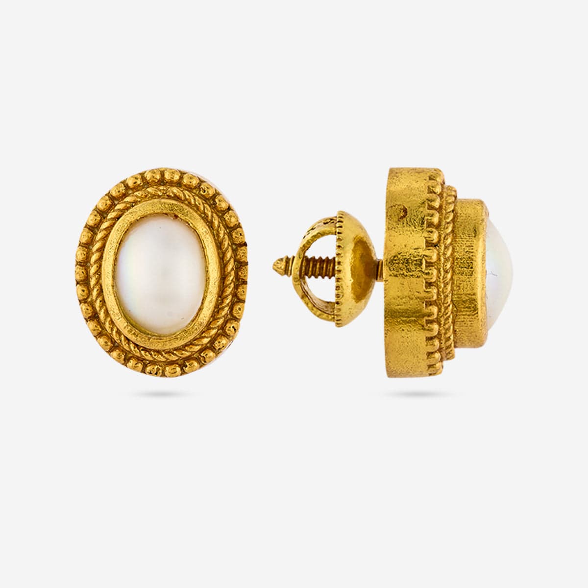 Silver Temple Earring 162785 - Image 8