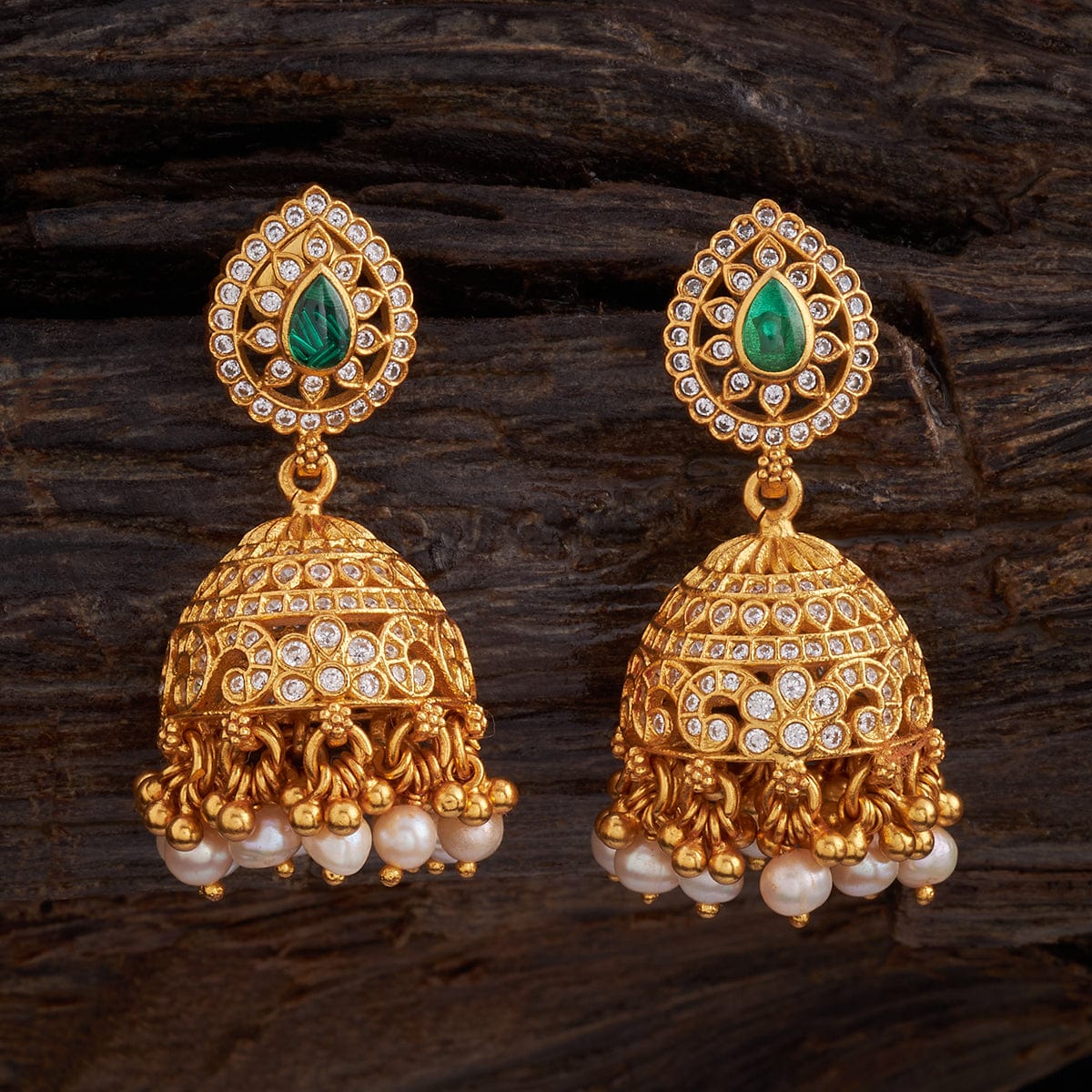 Silver Temple Earring 163707 - Image 6