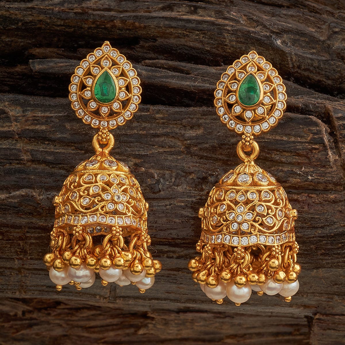 Silver Temple Earring 163708 - Image 4