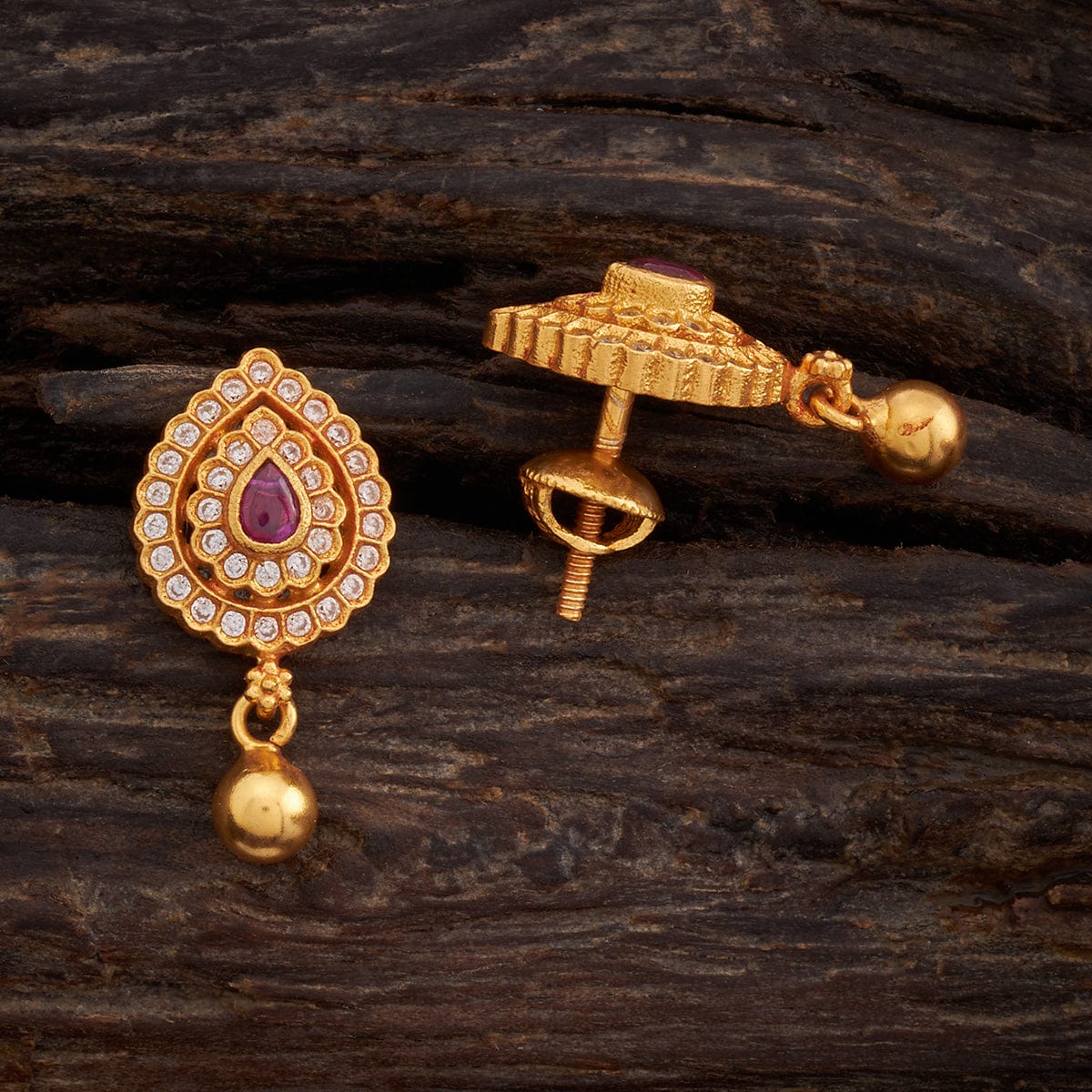 Silver Temple Earring 163721 - Image 5