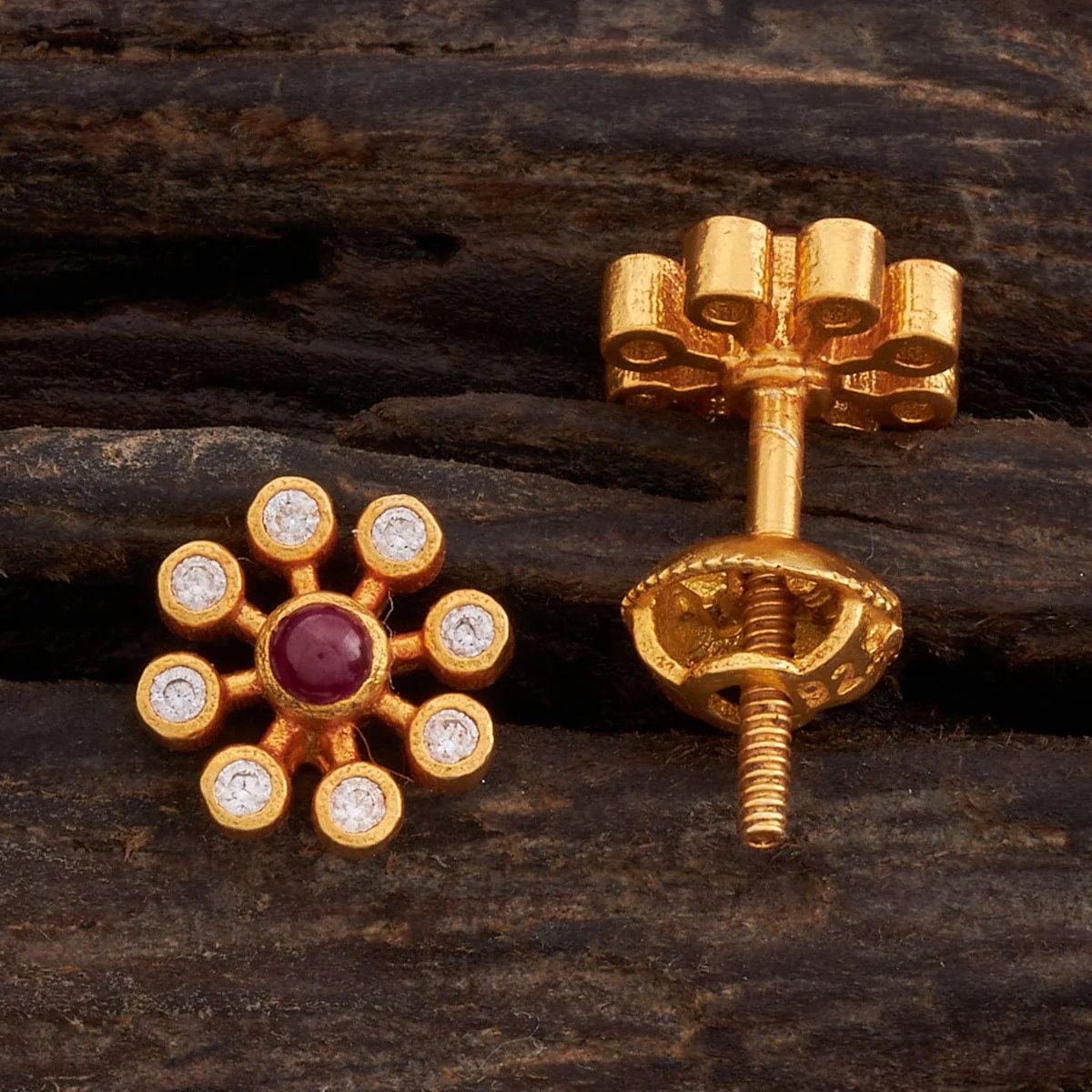 Silver Temple Earring 163722 - Image 2