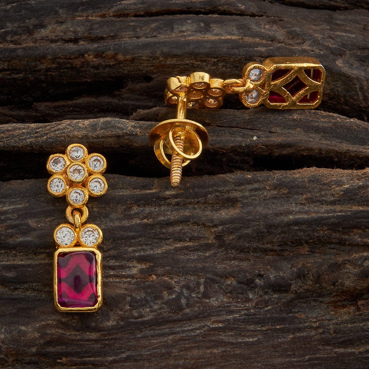 Silver Temple Earring 164607 - Image 5