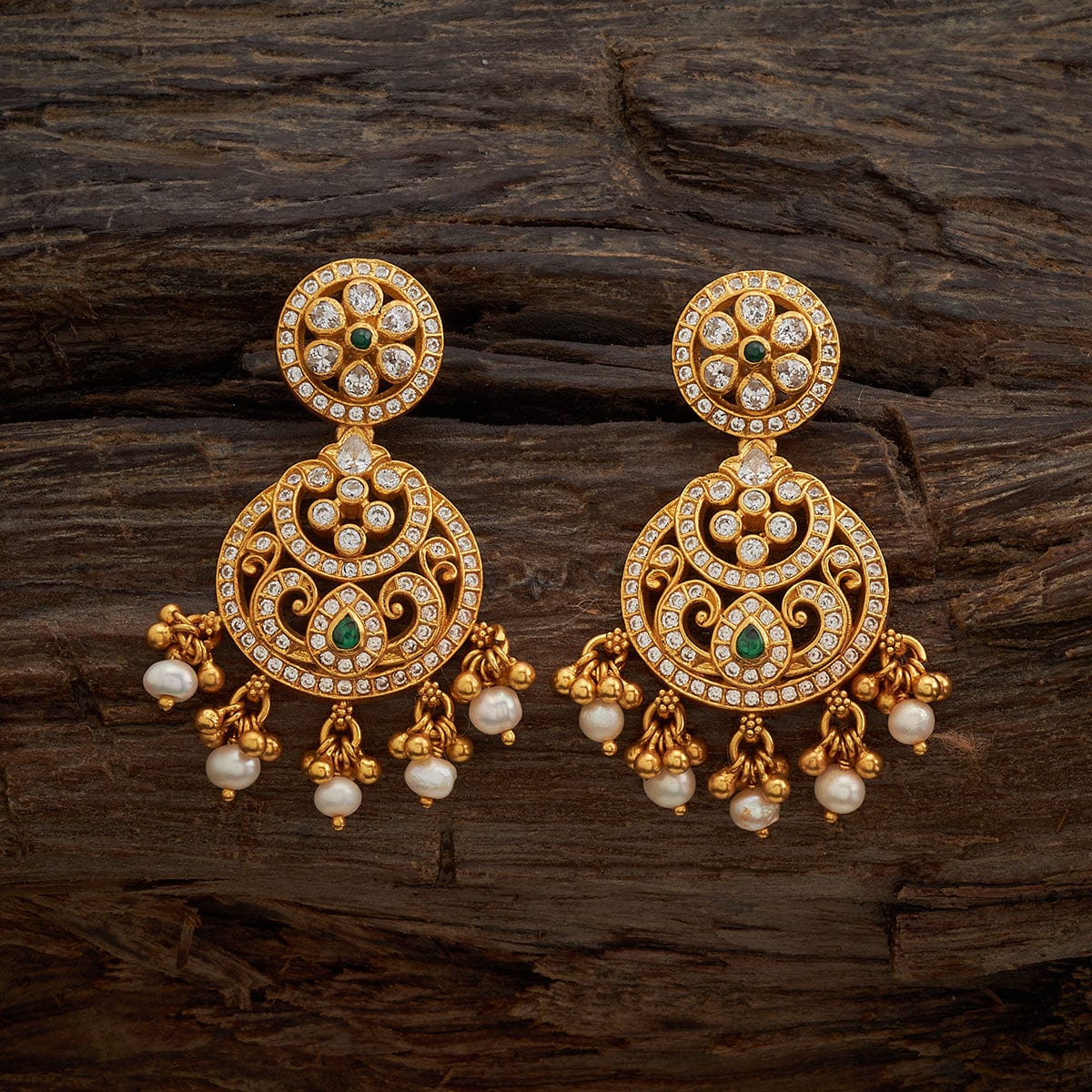 Silver Temple Earring 164644 - Image 5