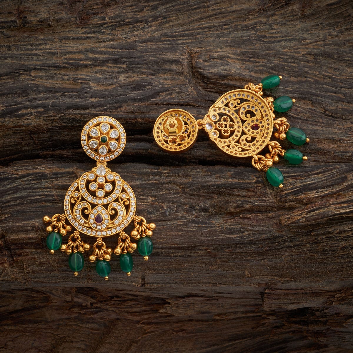 Silver Temple Earring 164644 - Image 8