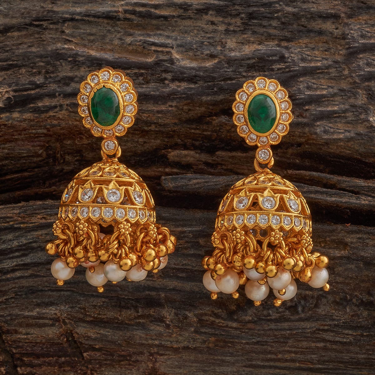 Silver Temple Earring 165732 - Image 4