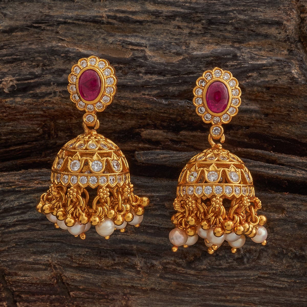 Silver Temple Earring 165732 - Image 5