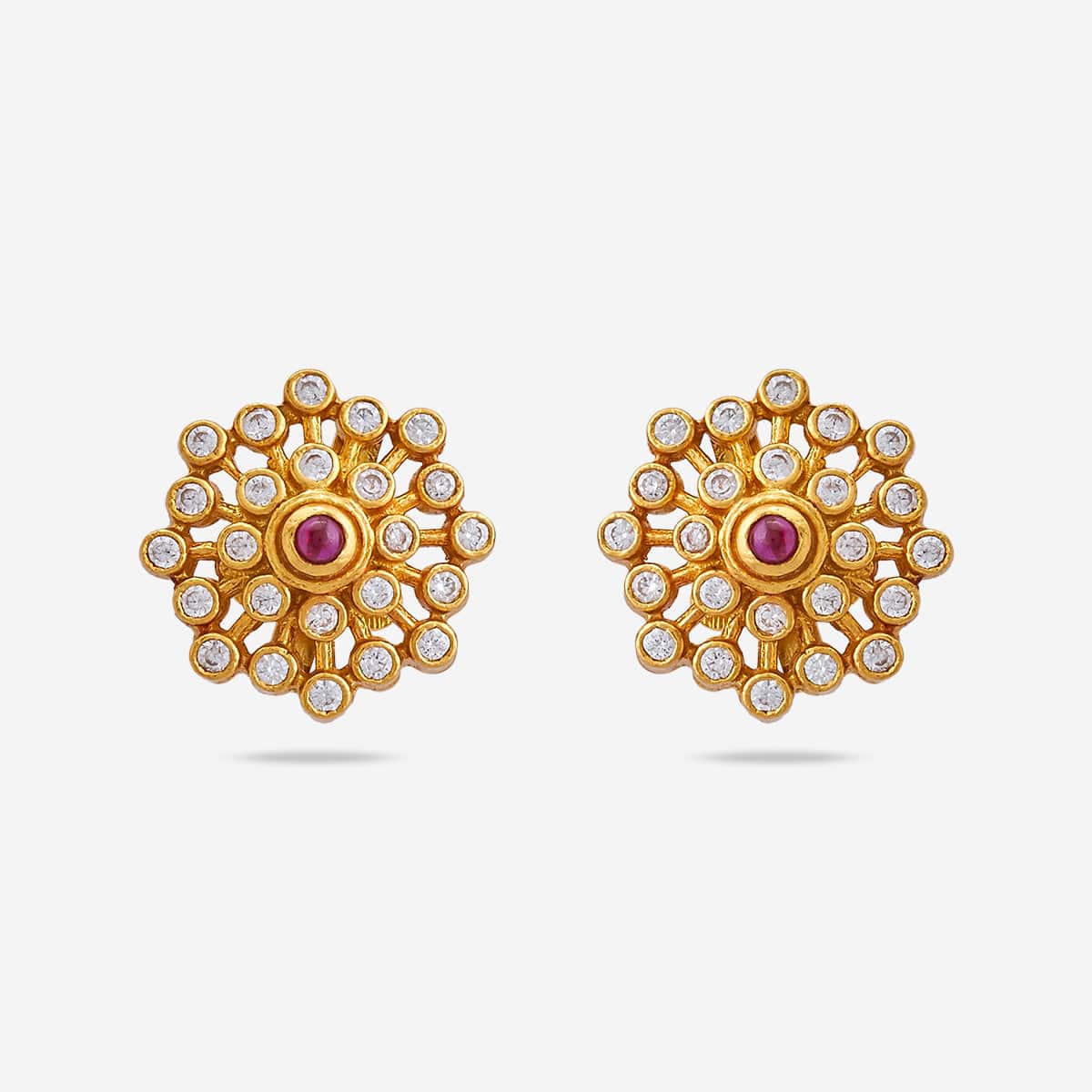 Silver Temple Earring 165767 - Image 5