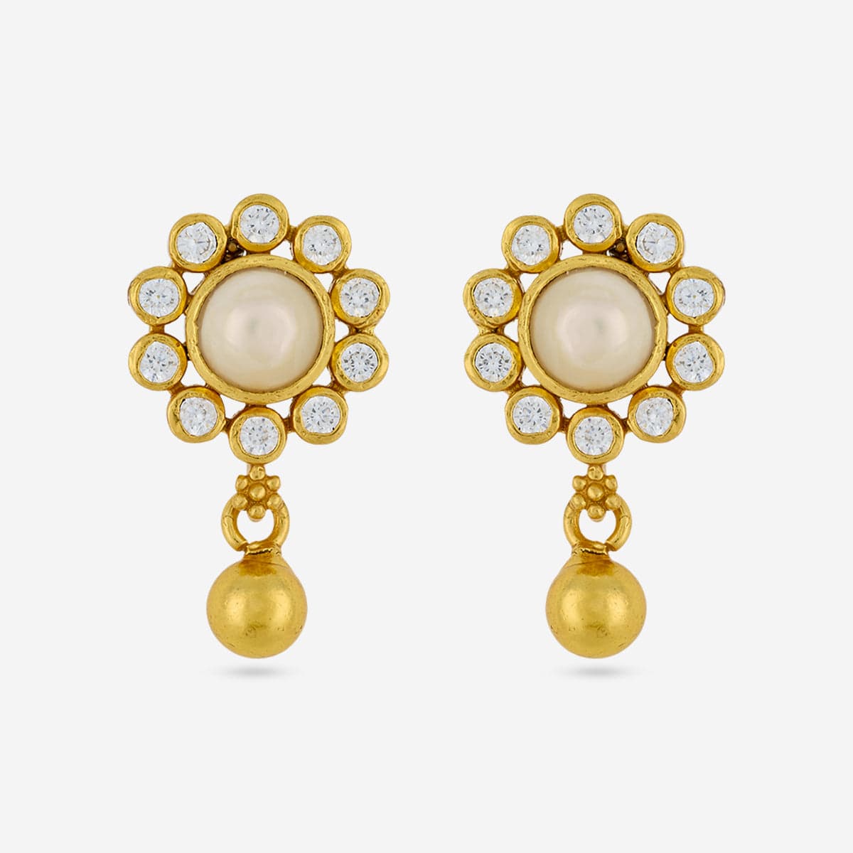 Silver Temple Earring 165972 - Image 7
