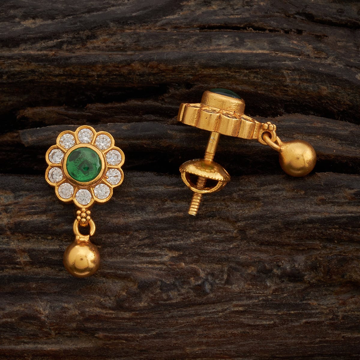 Silver Temple Earring 165973 - Image 10