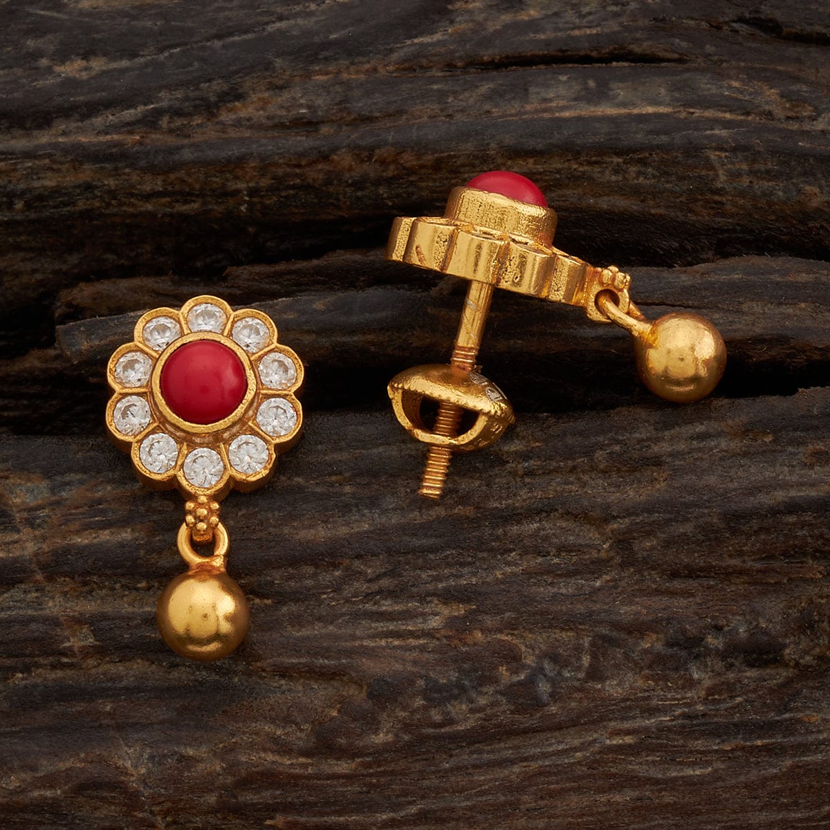 Silver Temple Earring 165973 - Image 12