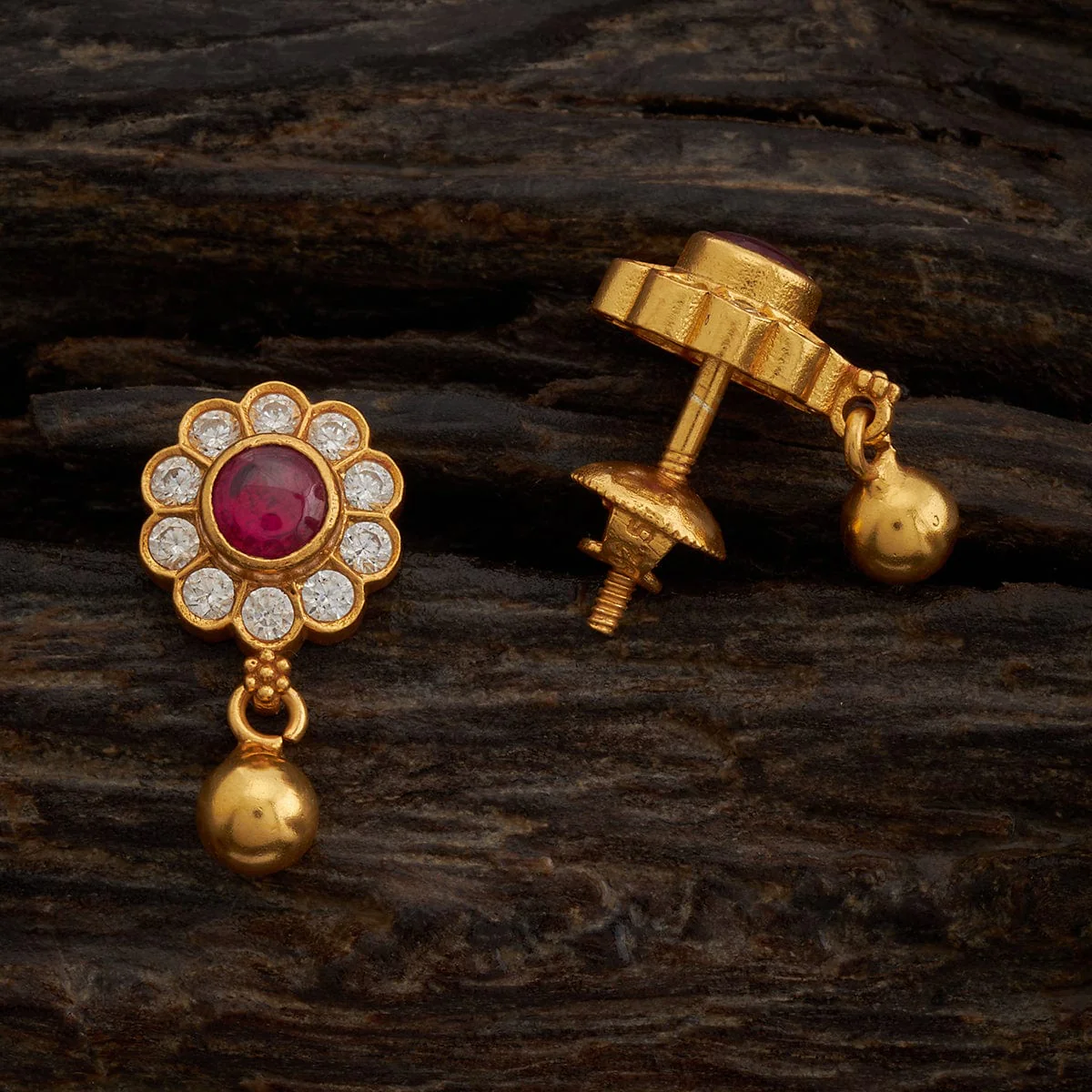 Silver Temple Earring 165973 - Image 8