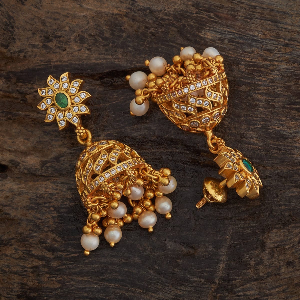 Silver Temple Earring 165999 - Image 3
