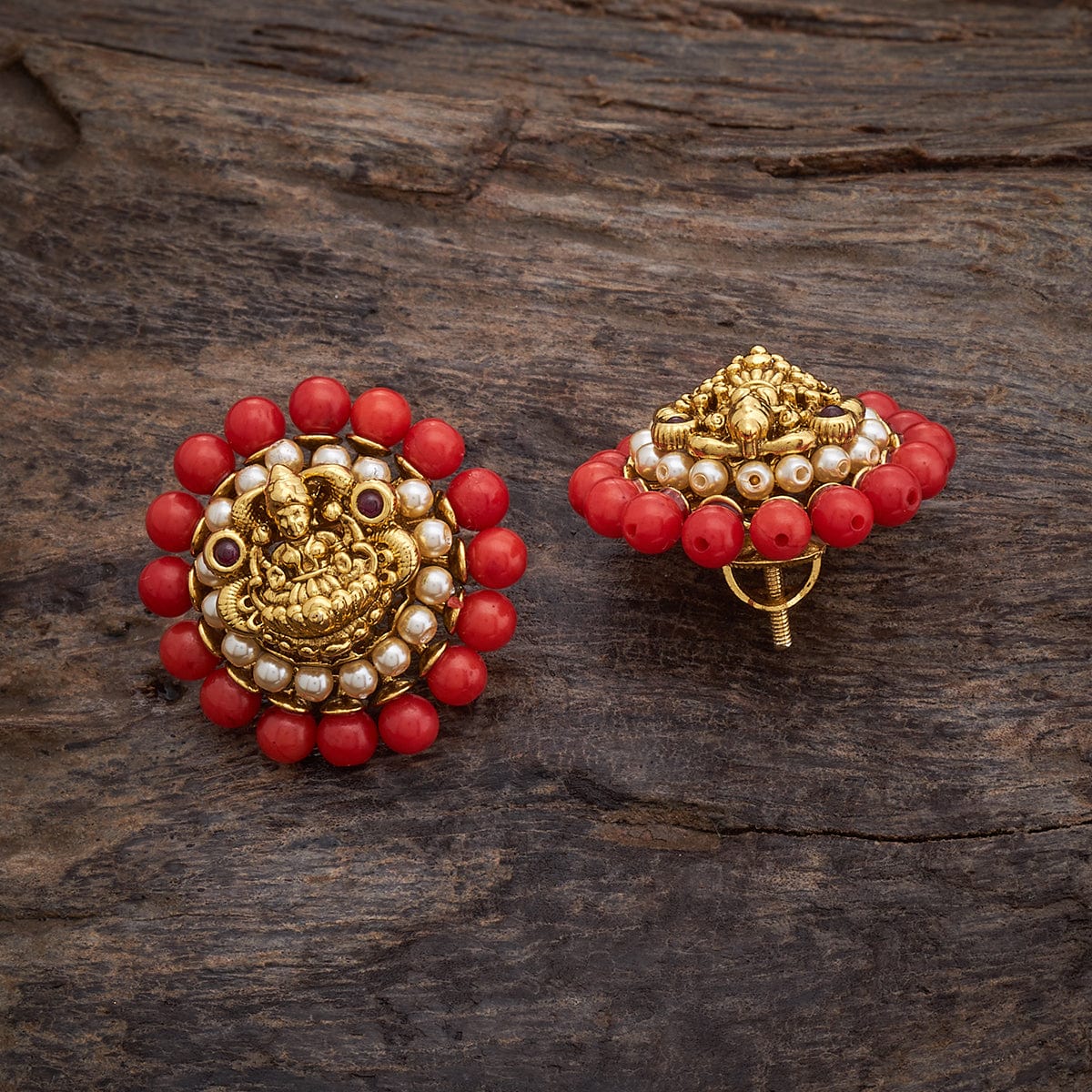 Silver Temple Earring 167025 - Image 2