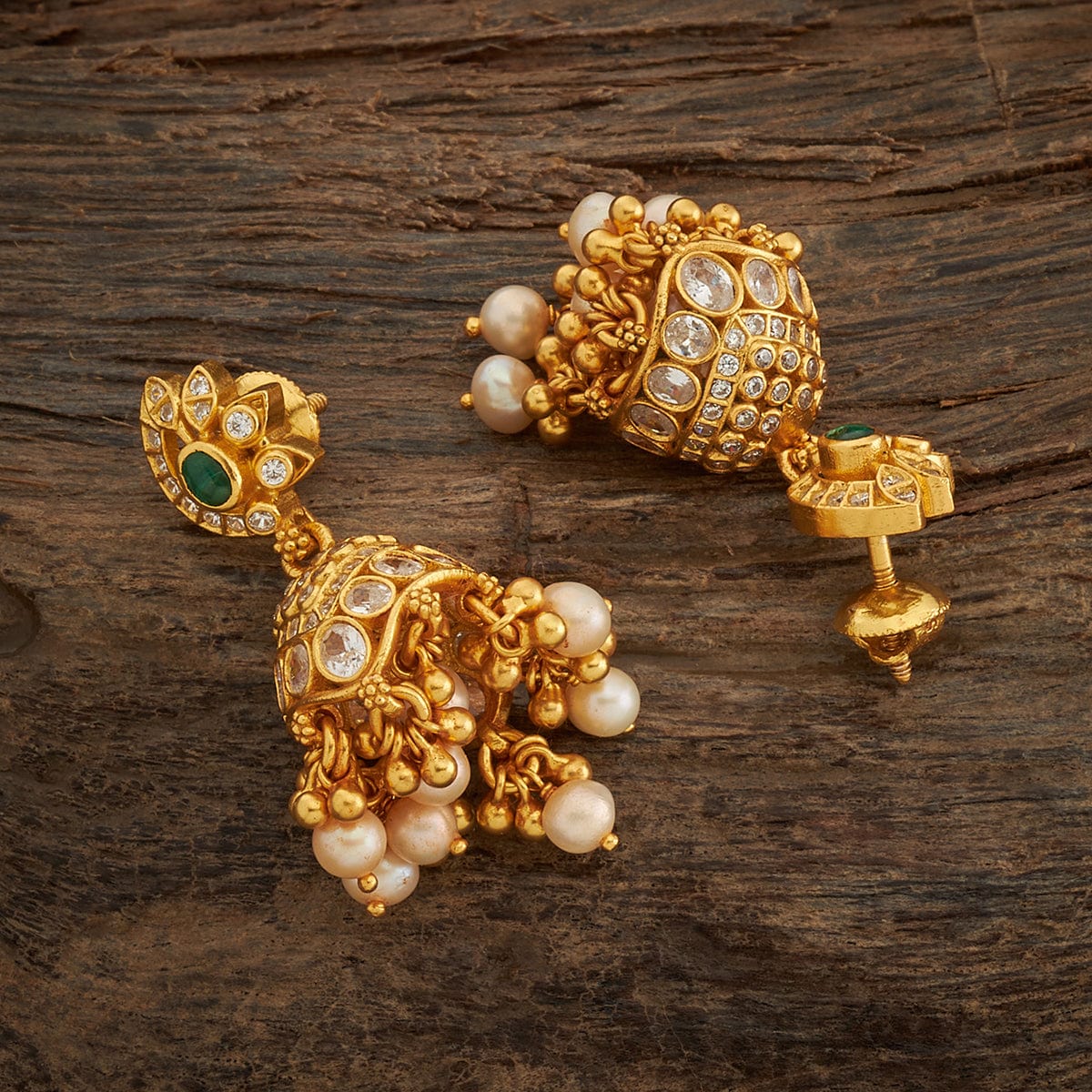 Silver Temple Earring 167550 - Image 3