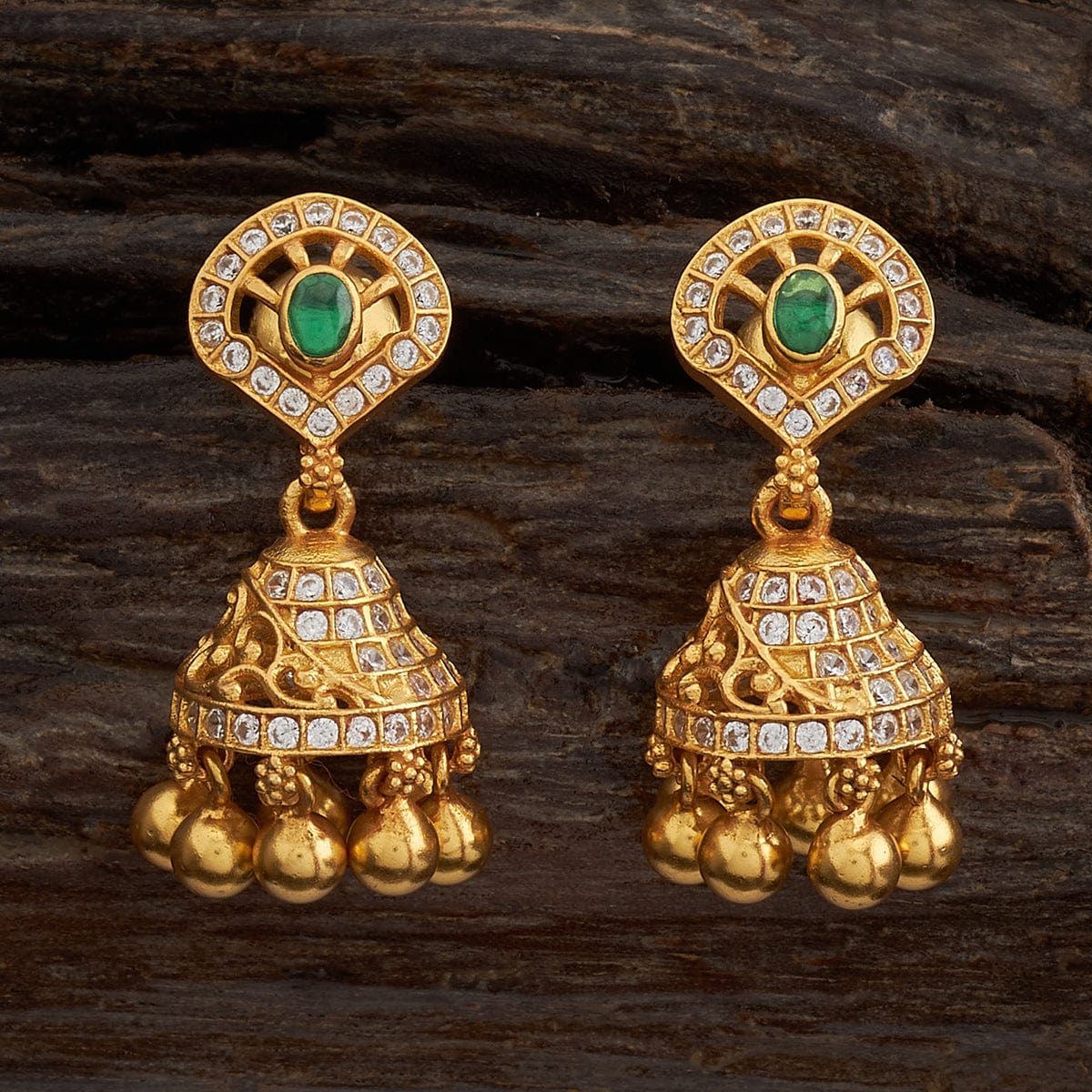 Silver Temple Earring 167551 - Image 3