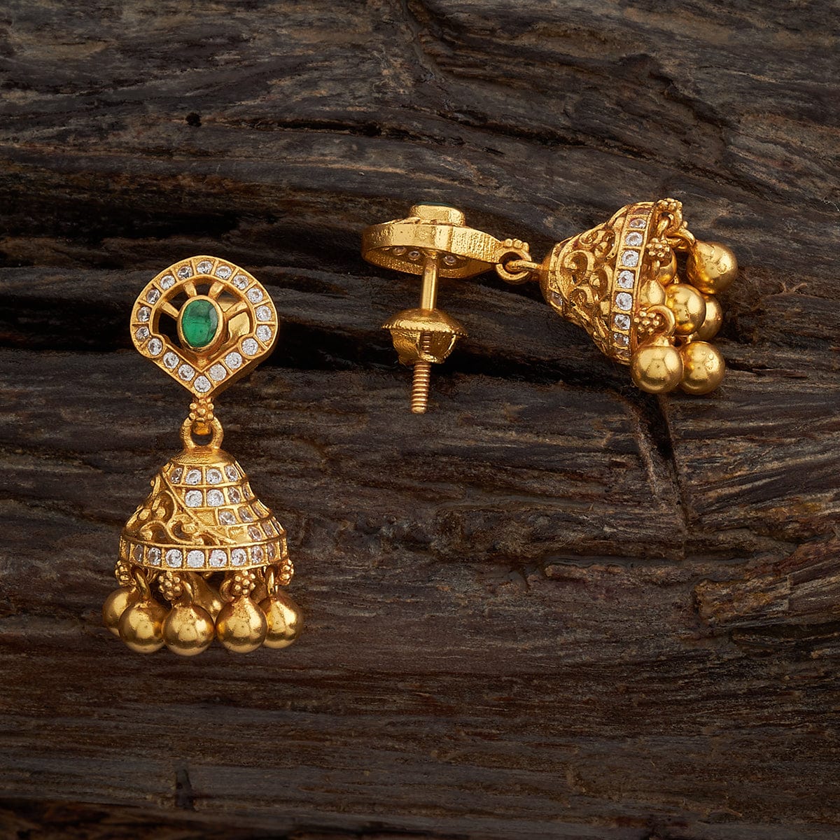 Silver Temple Earring 167551 - Image 4