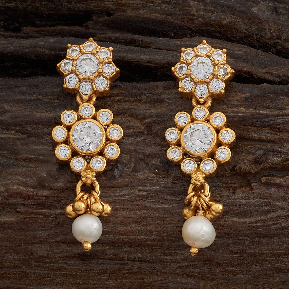 Silver Temple Earring 167555 - Image 4