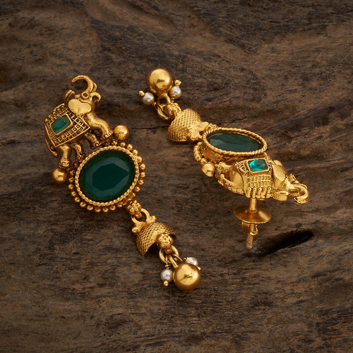 Silver Temple Earring 168228 - Image 4