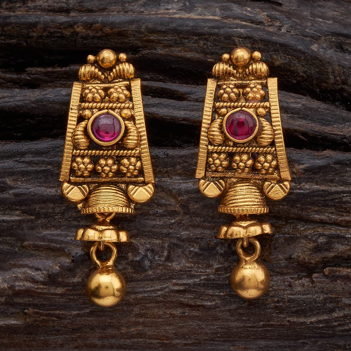 Silver Temple Earring 168229 - Image 3