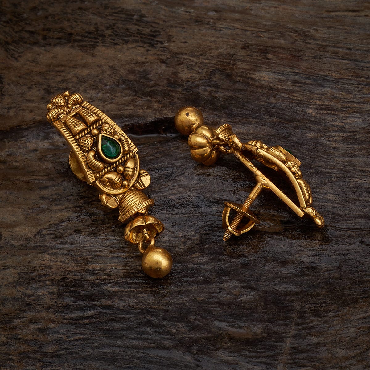 Silver Temple Earring 168234 - Image 2