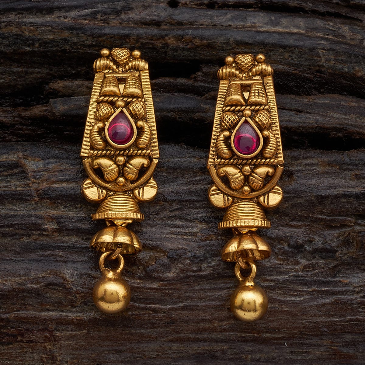 Silver Temple Earring 168234 - Image 3