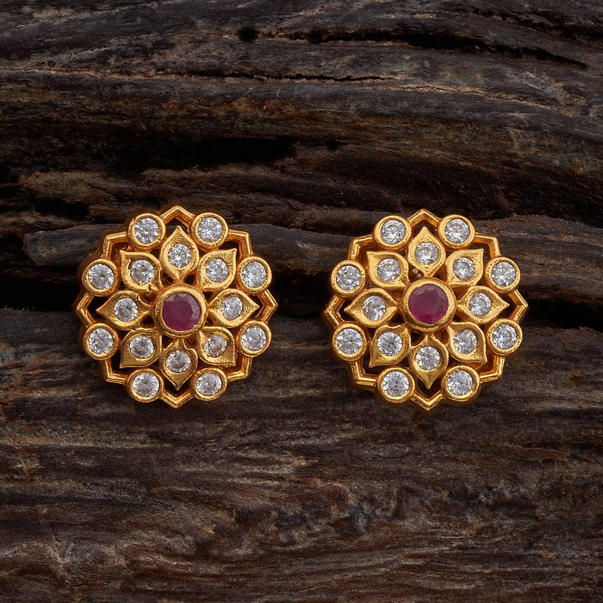 Silver Temple Earring 170264 - Image 3