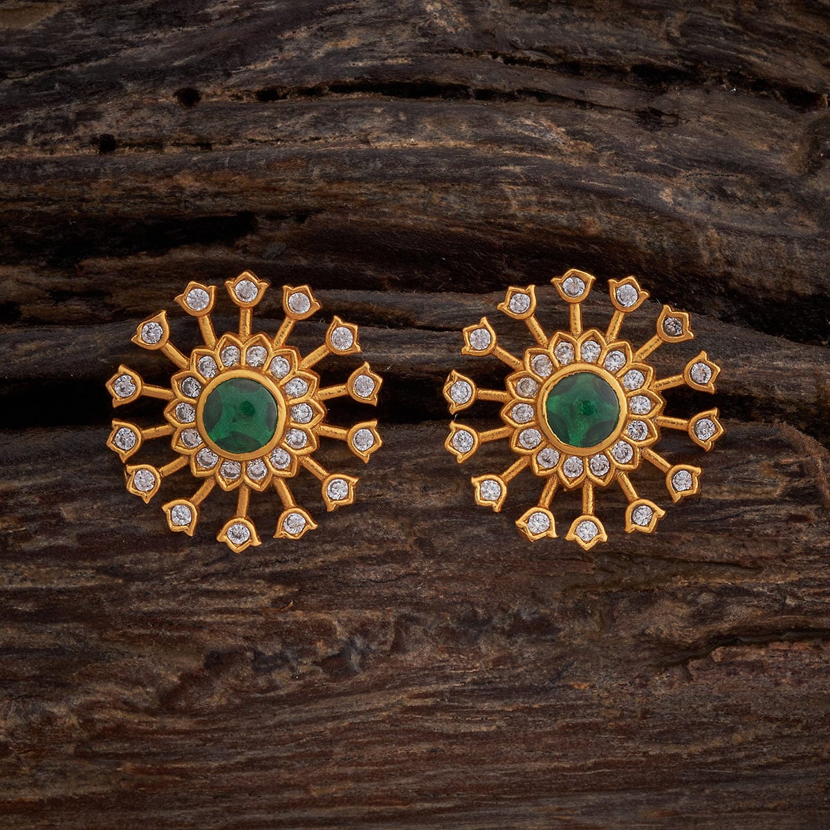 Silver Temple Earring 172538 - Image 3