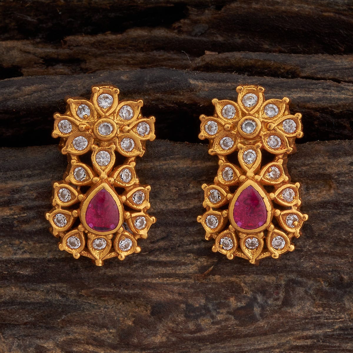 Silver Temple Earring 172562 - Image 3