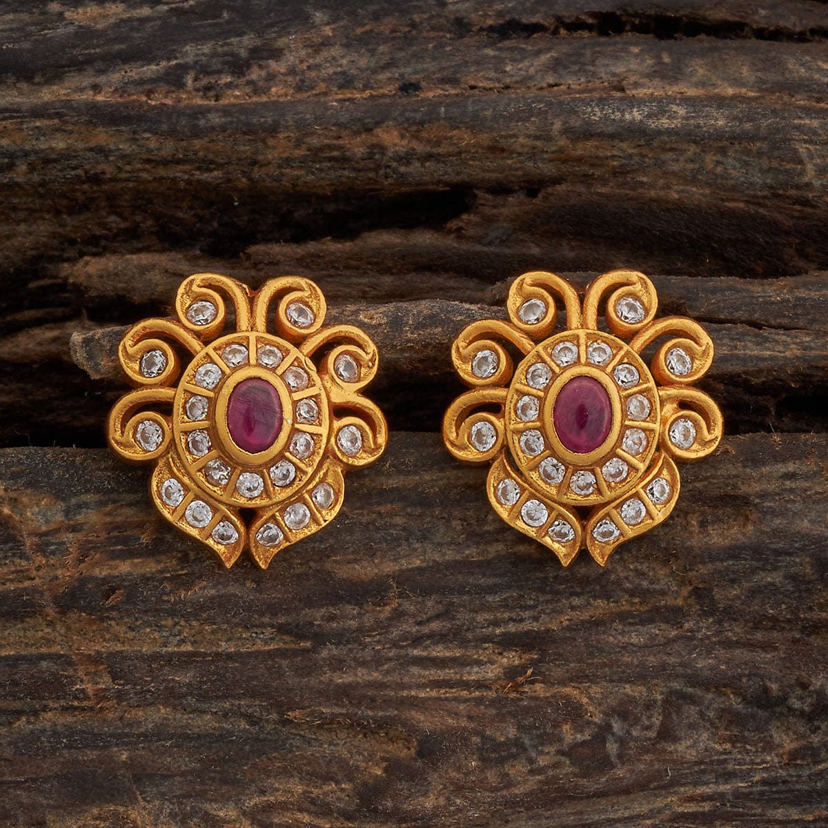 Silver Temple Earring 172565 - Image 3