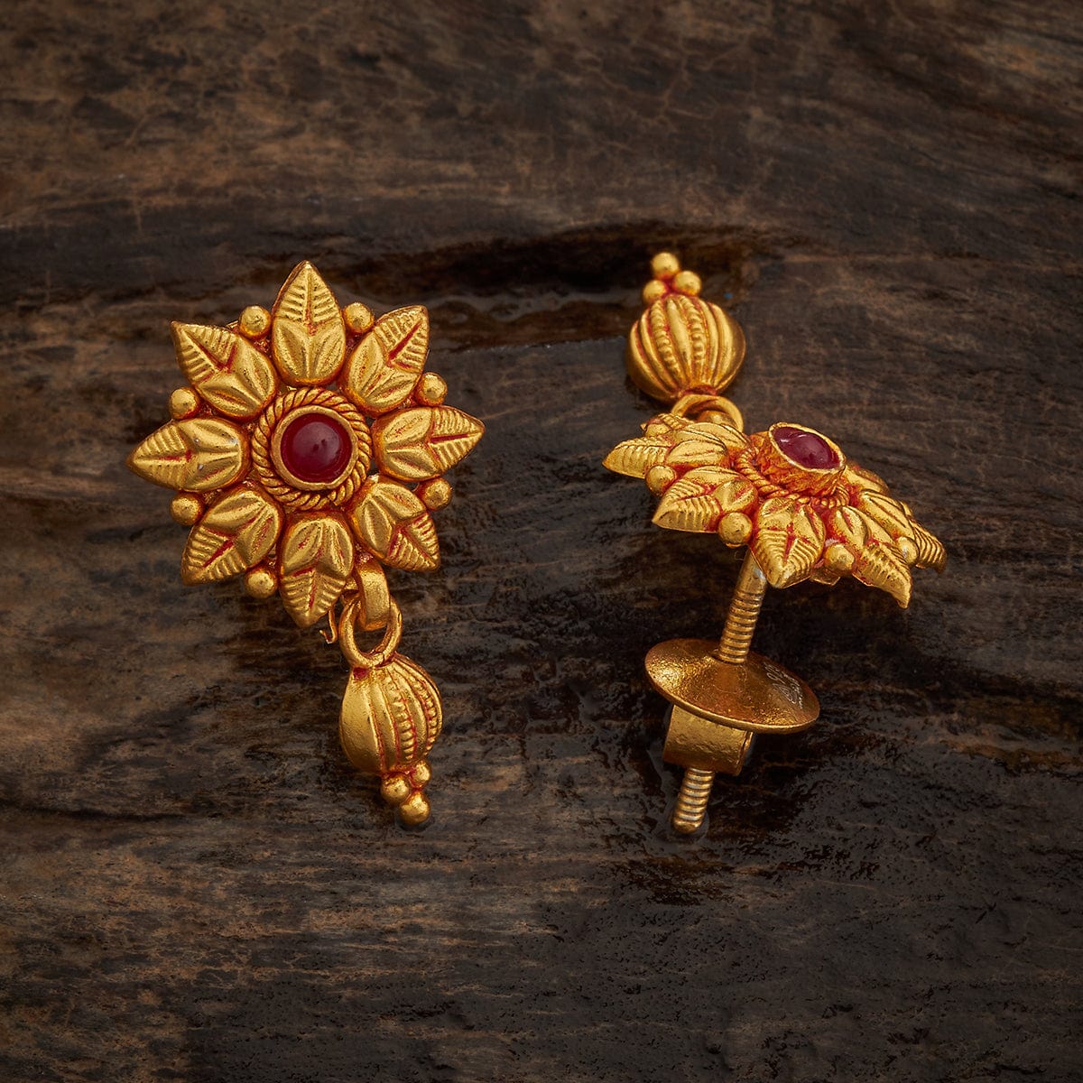 Silver Temple Earring 172702 - Image 4
