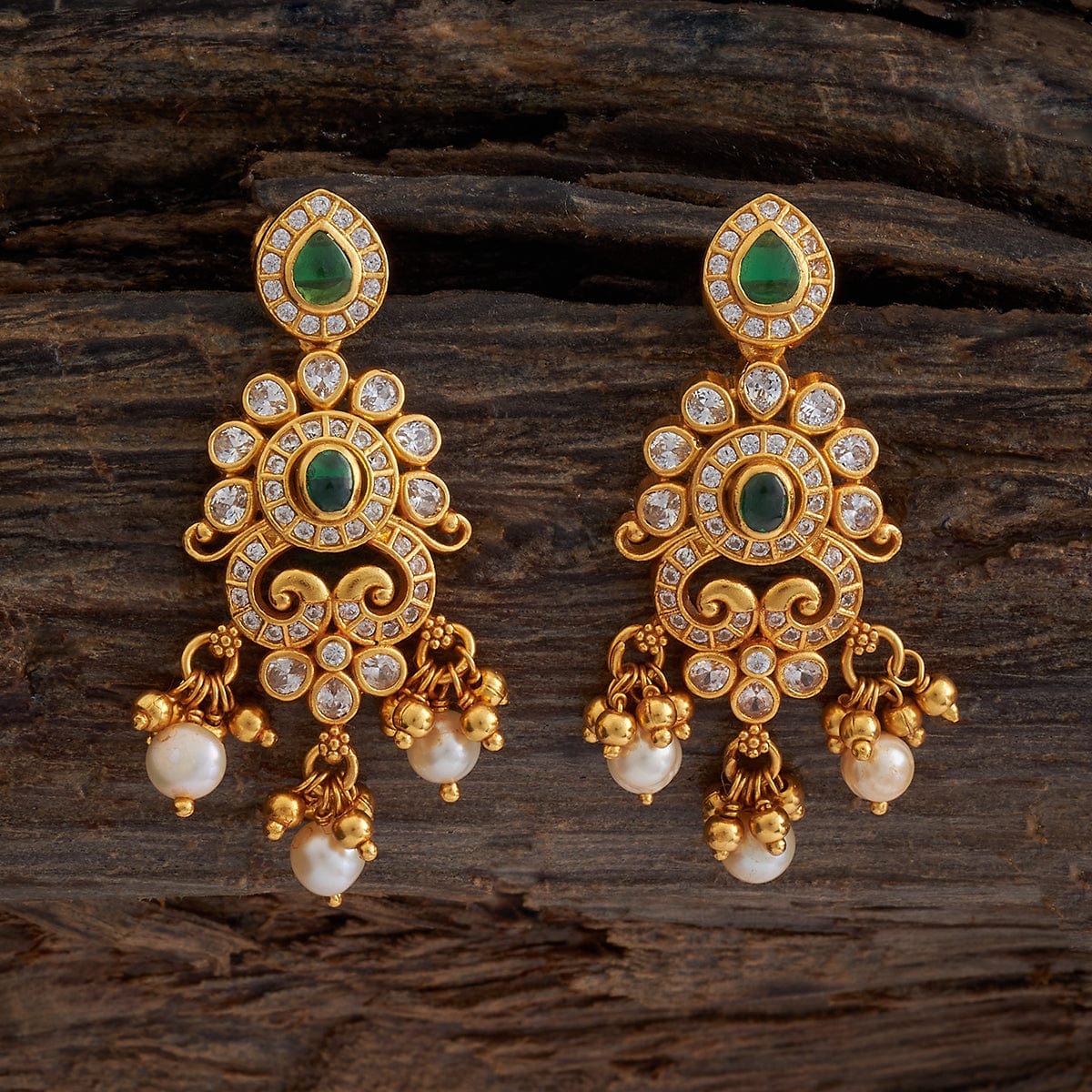 Silver Temple Earring 173397 - Image 5