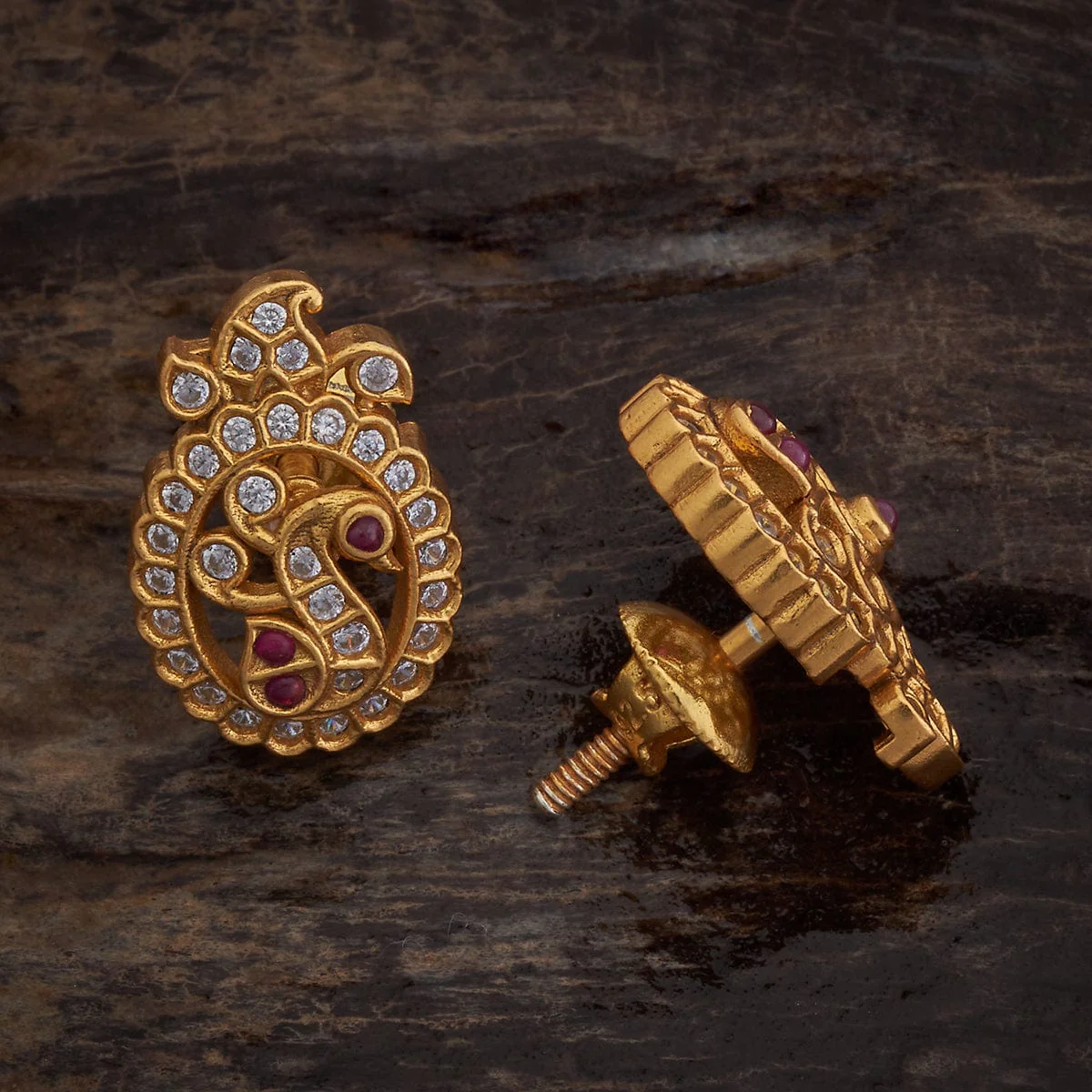 Silver Temple Earring 173409 - Image 6