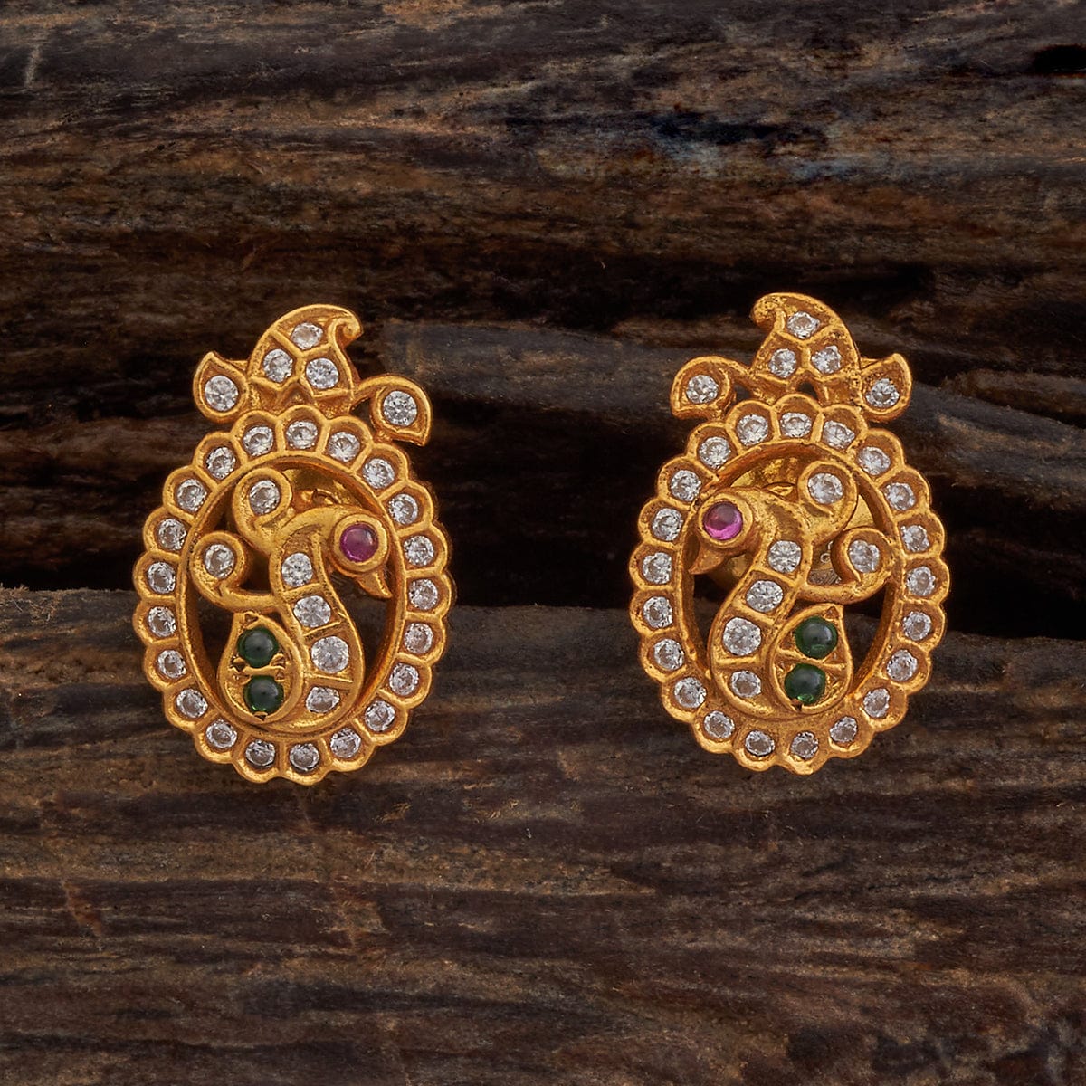 Silver Temple Earring 173409 - Image 7