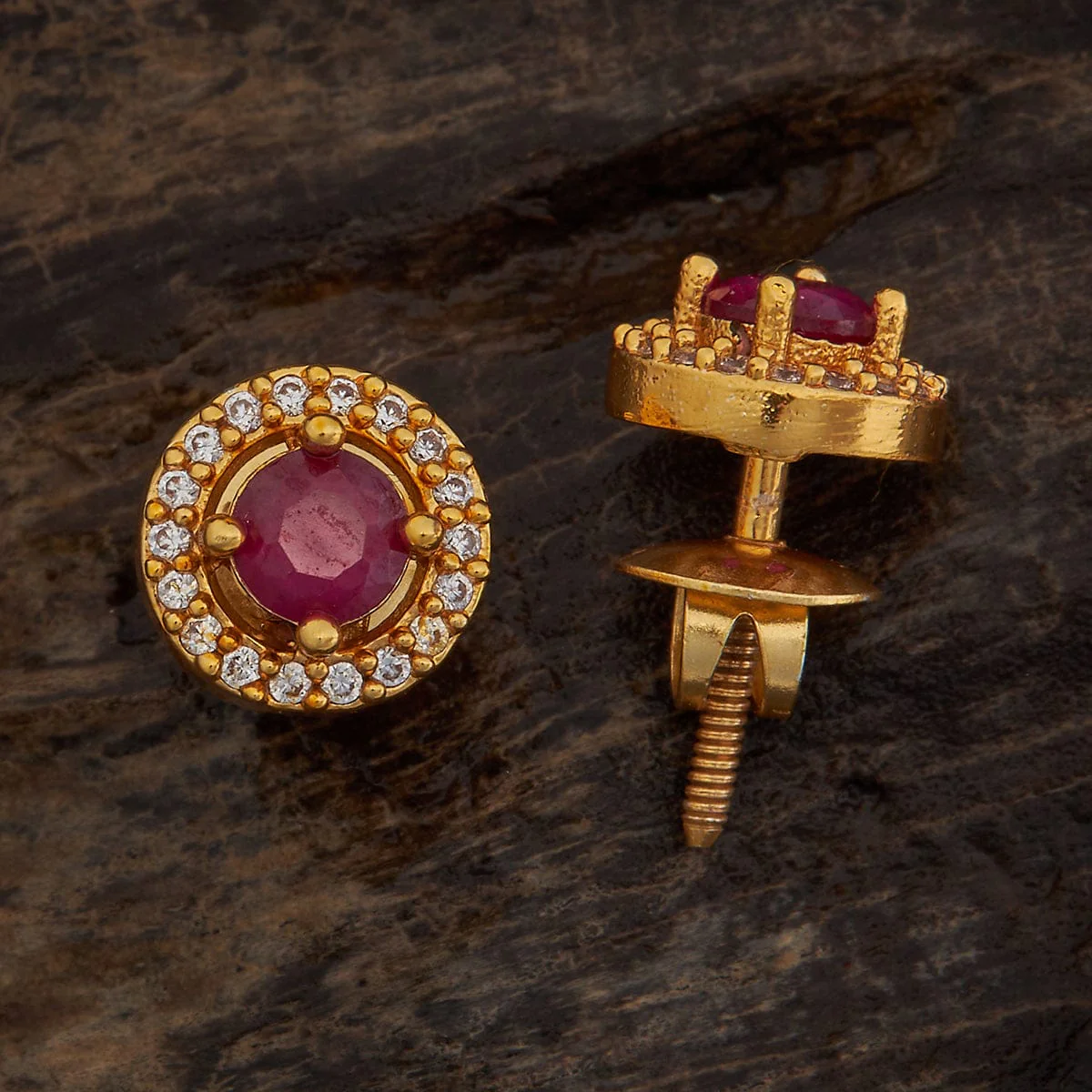Silver Temple Earring 174071 - Image 3